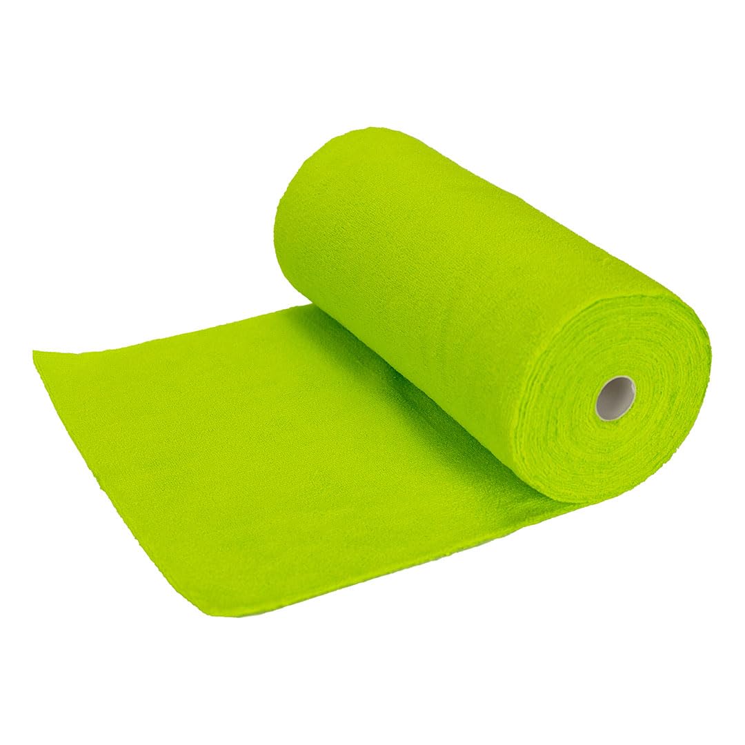 Maxshine Universal Green Microfiber Tear-Away Towel Roll – 30 Reusable 12