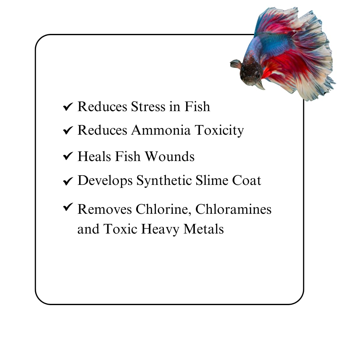 AQUAVITALS Aquarium Needs - Fish Medicine (200ml, Stress Shield) 2