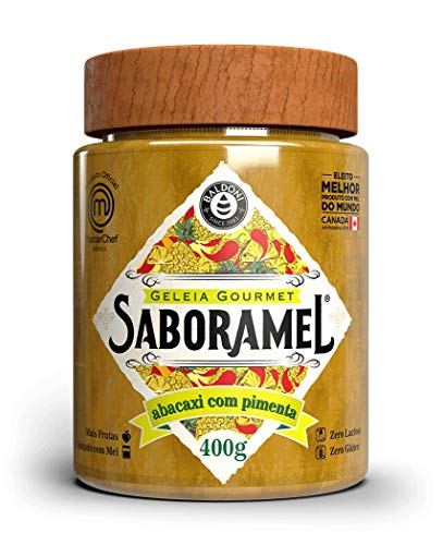 Saboramel Geleia de Abacaxi com Pimenta, 400 gr