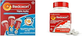 Redoxon 500mg 30 Comprimidos + Redoxon Tripla Ação com Vitamina C, Vitamina D e Zinco