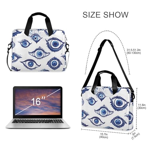 Bolso portátil azul para laptop 13-16 pulgadas miniatura 3