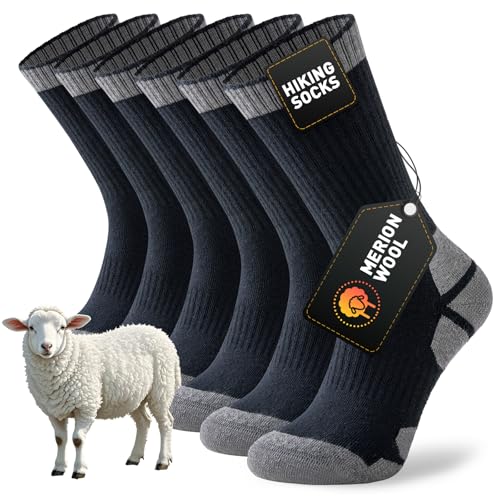 Niorasen Merino Walking Socks (3 Pairs)