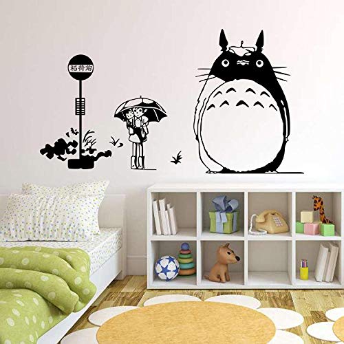 GHJKL sous la lumière Mon Voisin Autocollant Totoro Sticker Cover