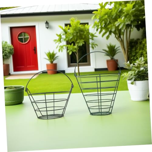 Cesta metálica de golf Milisten de 2 piezas para evitar pérdidas de bolas 6