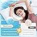 SUPA MODERN Cooling Pillows Queen Size Set of 2, Shredded Memory Foam Pillows for Sleeping 2 Pack, Adjustable Firm Bed Pillow for Side Back Stomach Sleepers, Cool Luxury Gel Pillow for Neck Support