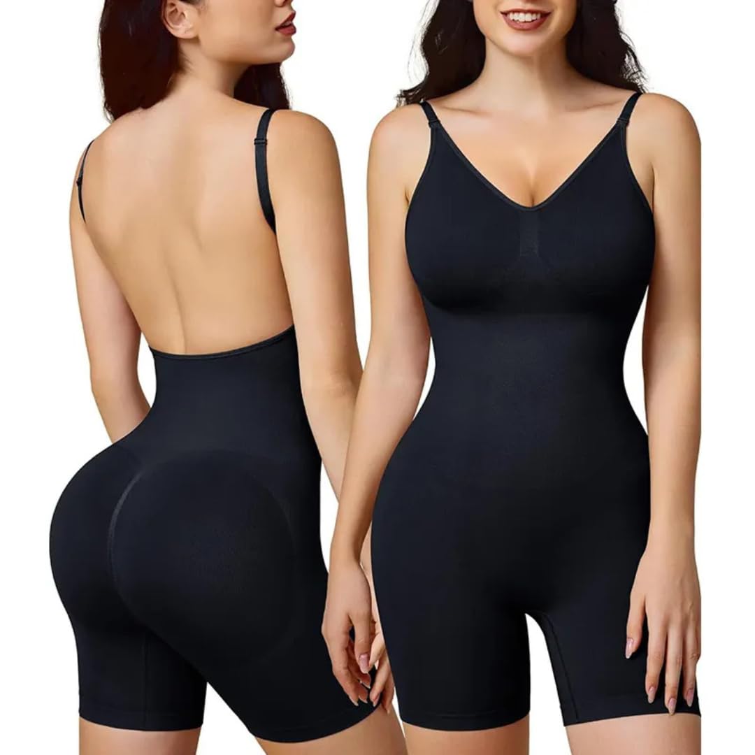 Shapewear Bodysuit for Women, Lightweight Full Body Shaper for Women Tummy Control, Thigh Compression Thong, Butt Lifter Bodysuit Shapewear for Women-image-49