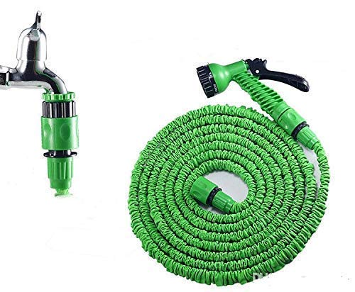 MD SHOP WATER SPRAY GUN 15 M PLASTIC PRESSER PIPE FOR HOUSE GARDEN AND CAR WASH-image-3