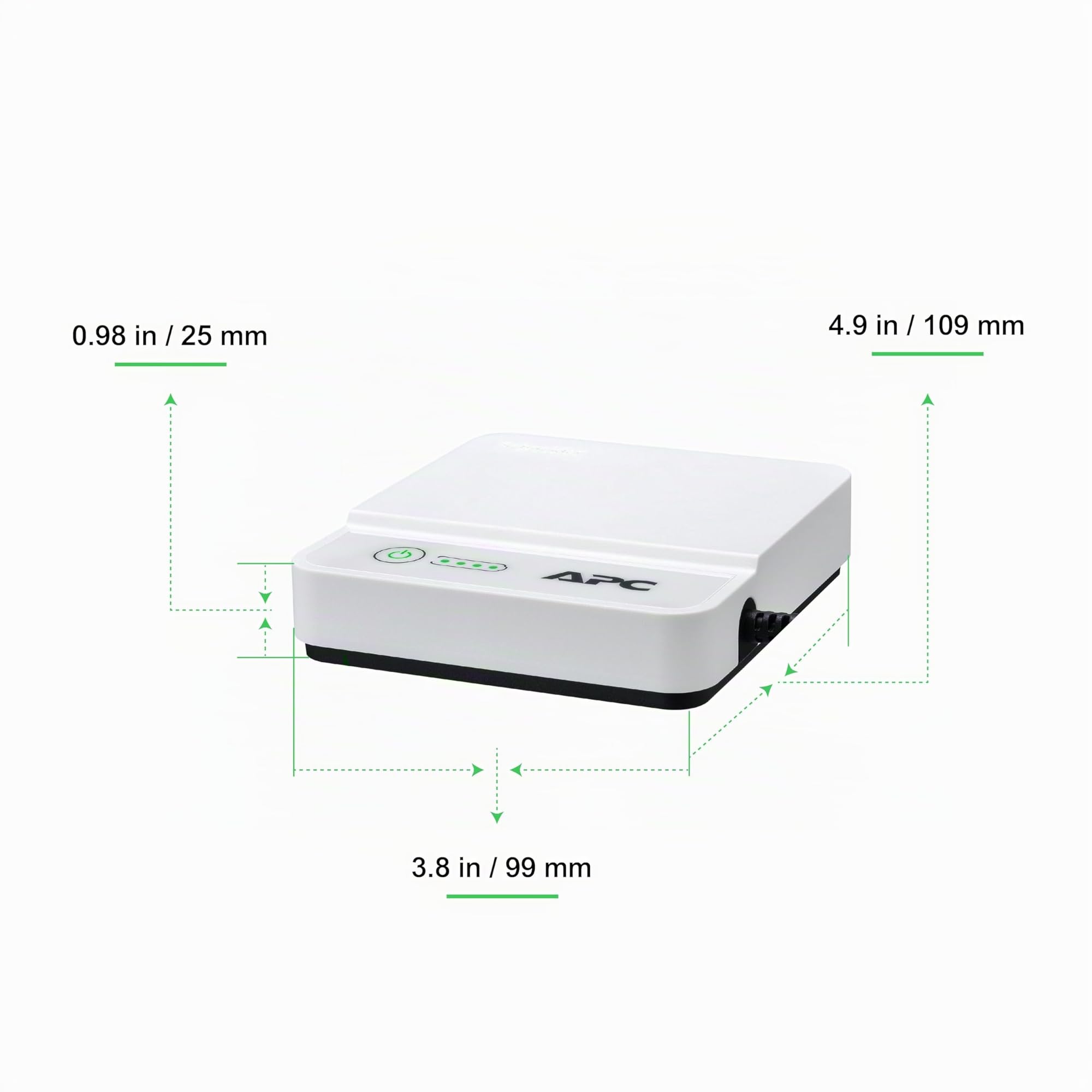 APC Back-UPS Connect CP12036LI Mini onduleur Lithium-ION 12 V CC 36 W conçu pour Les routeurs, Les contrôleurs de Maison Intelligente, Les appareils VoIP, Les équipements réseau et Plus Encore