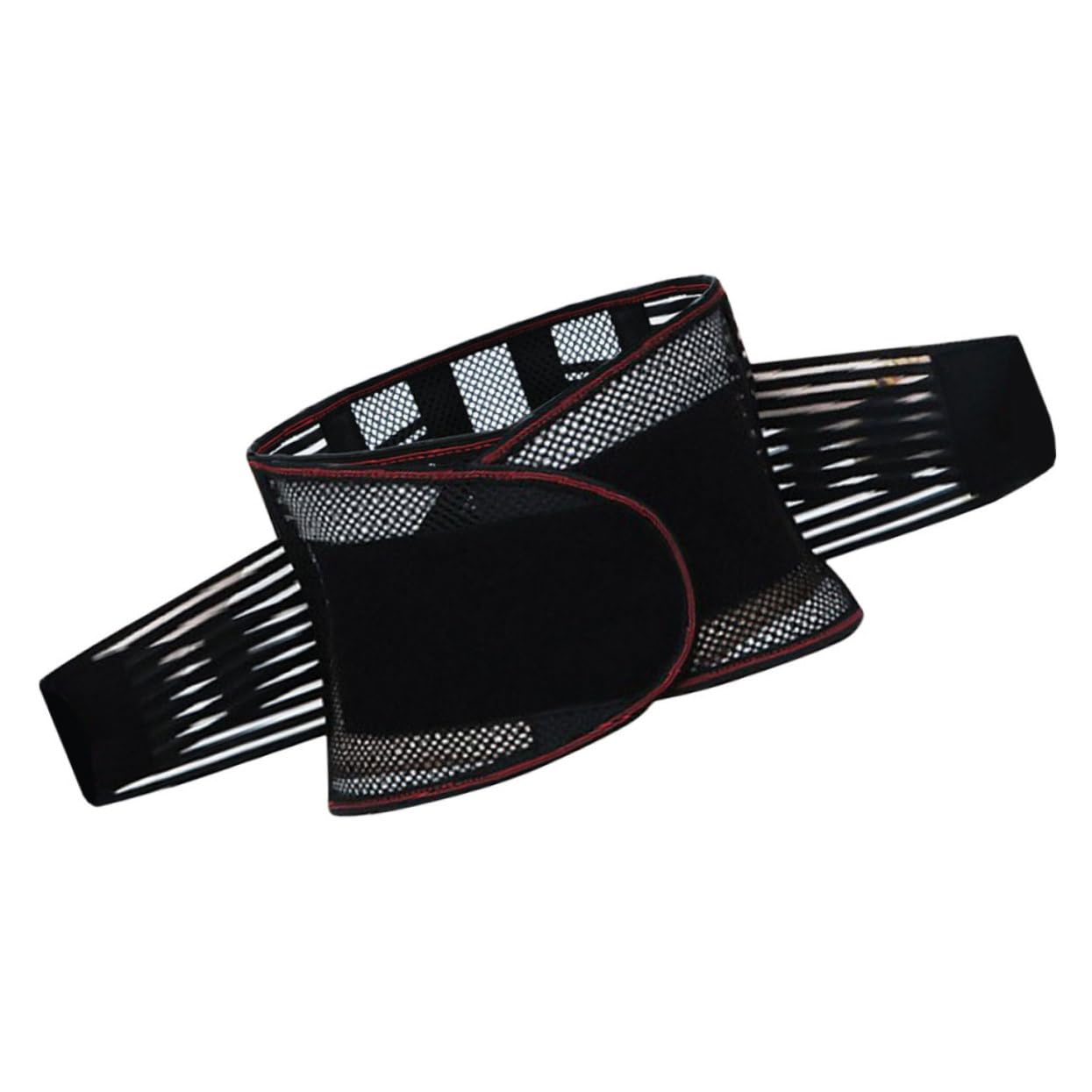 Happyyami Waist Support Band for Breathable Lower Back Brace for Weight Lifting and Workout Fitness Belt for Comfortable Exercise Suitable for Men and Women