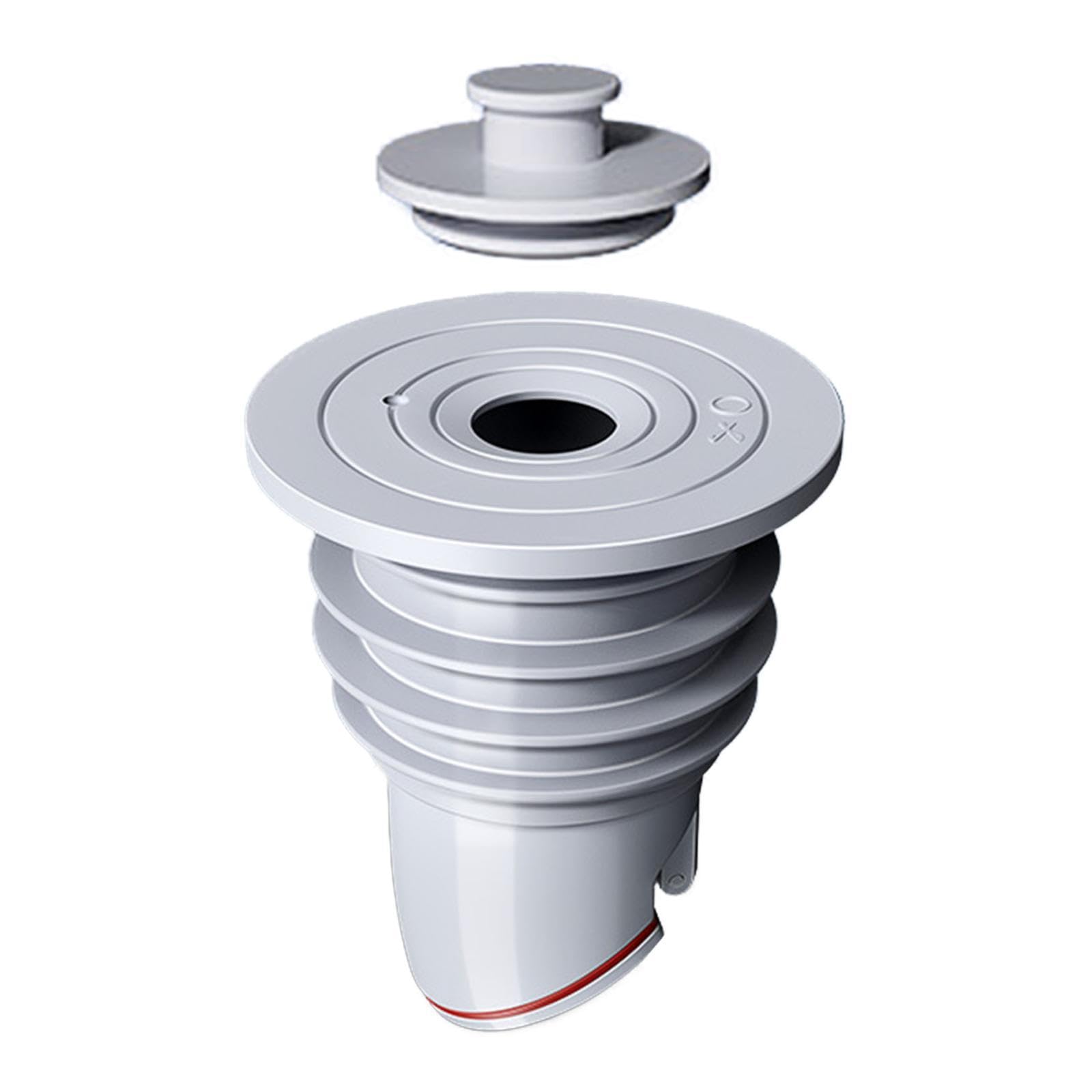 Drain Pipe Sealing Plug Sewer Pipe Sealing Cover for Kitchen Washing Machine 77x89mm-image-48