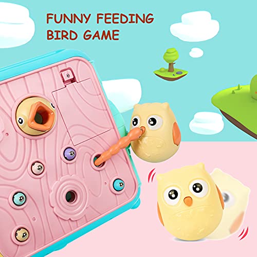 Rabing Baby Aktivitätswürfel Spielzeug, 6 in 1 Motorikwürfel für Kleinkinder 6-18 Monate, Montelissou Lernspielzeug Musikspielzeug, Jungen & Mädchen 1-6 Jahre - Image 5