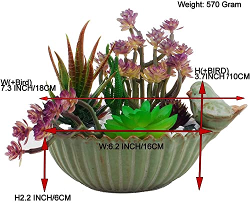 Nwfashion Special Design Fun Garden Flower Planter Succulent Pot Planter (Bird) #TOP4