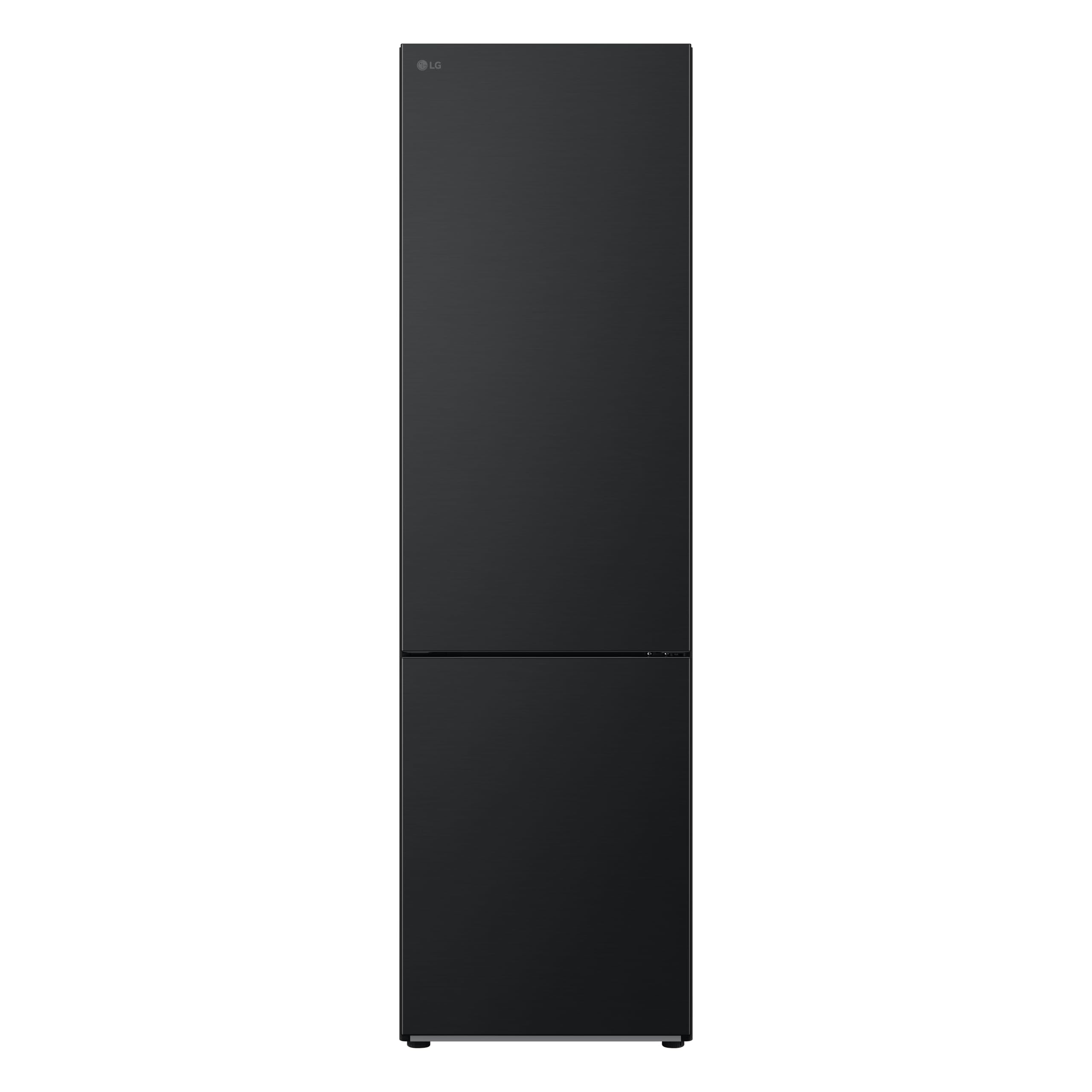 LG GBV22NCCEP Réfrigérateur-congélateur - Smart Inverter Compressor, Total No Frost, design moderne Flat Door, noir mat métallisé, efficacité énergétique C