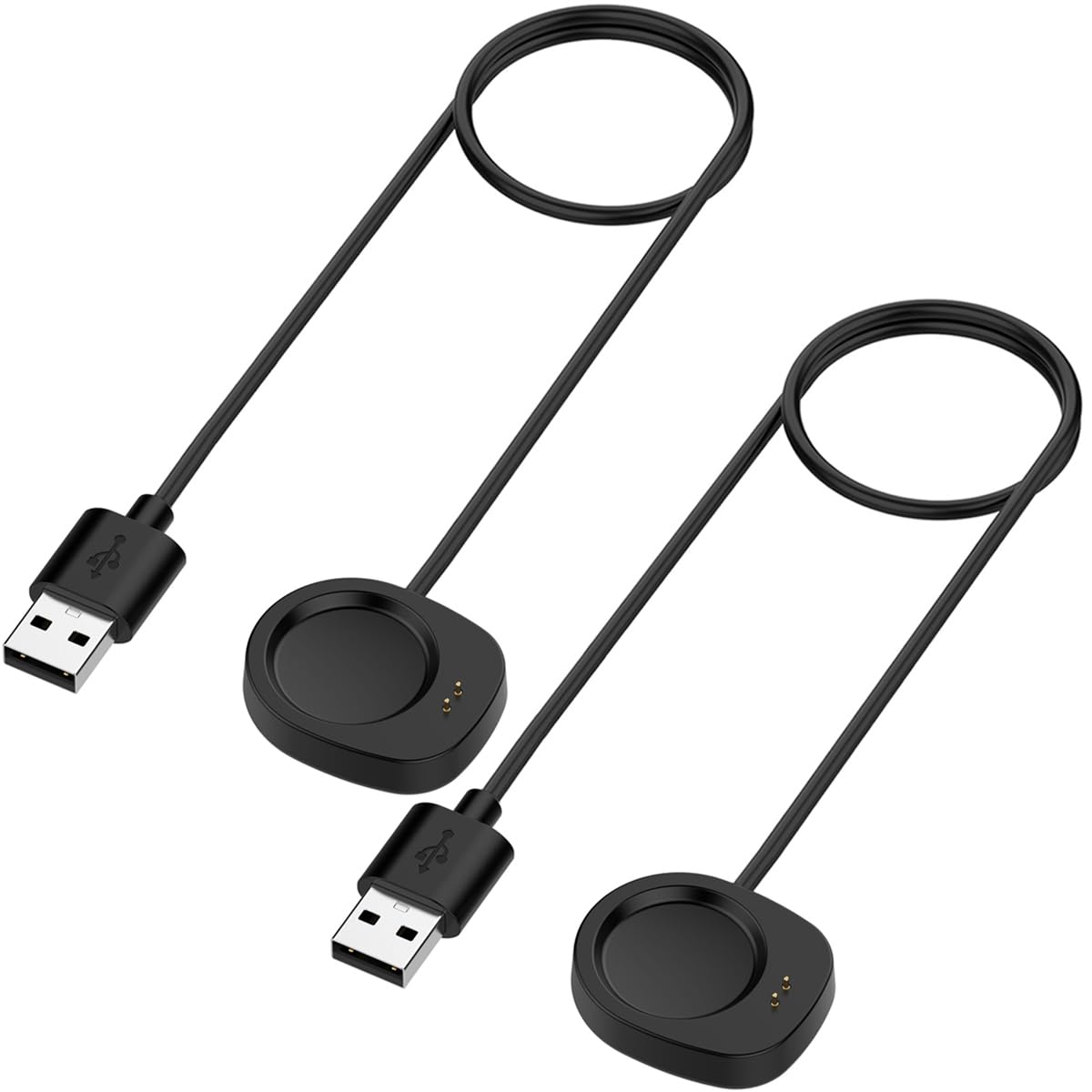 Emilydeals Charger for Amazfit Balance/T-Rex 3, Replacement USB Charging Cable Cord Dock for Amazfit Balance, T-Rex 3 Smart Watch (3.3ft/1m) (2)