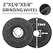 NuoDunco 10Pack 2 Inch Grinding Wheel 3/8