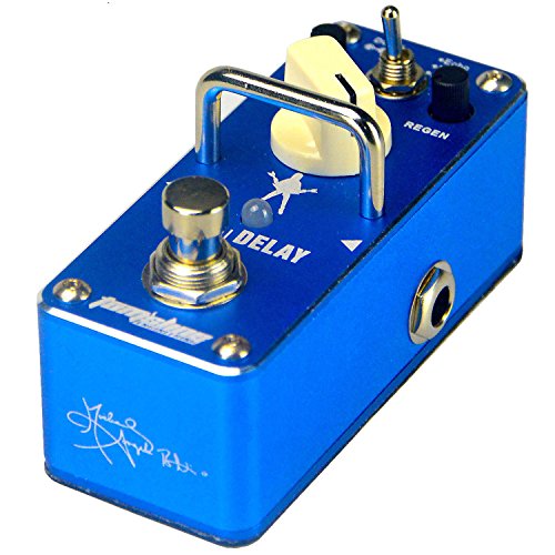 Michael Angelo Batio Signature, pedal de efecto para guitarra, azul