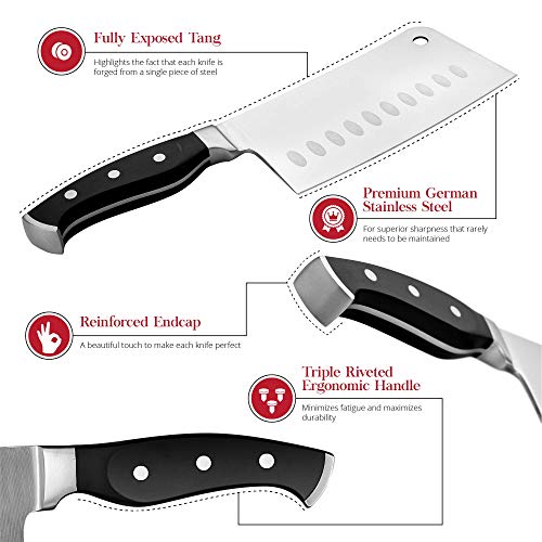 Master-Maison-65-Inch-Kitchen-Meat-Cleaver-Knife-Set-German-Stainless-Steel-Blade-with-Edge-Guard-Dual-Sharpener-and-Gift-Box-Sharp-Butcher-Knife-for-Bone-Cutting-Professional-Chef-Knife