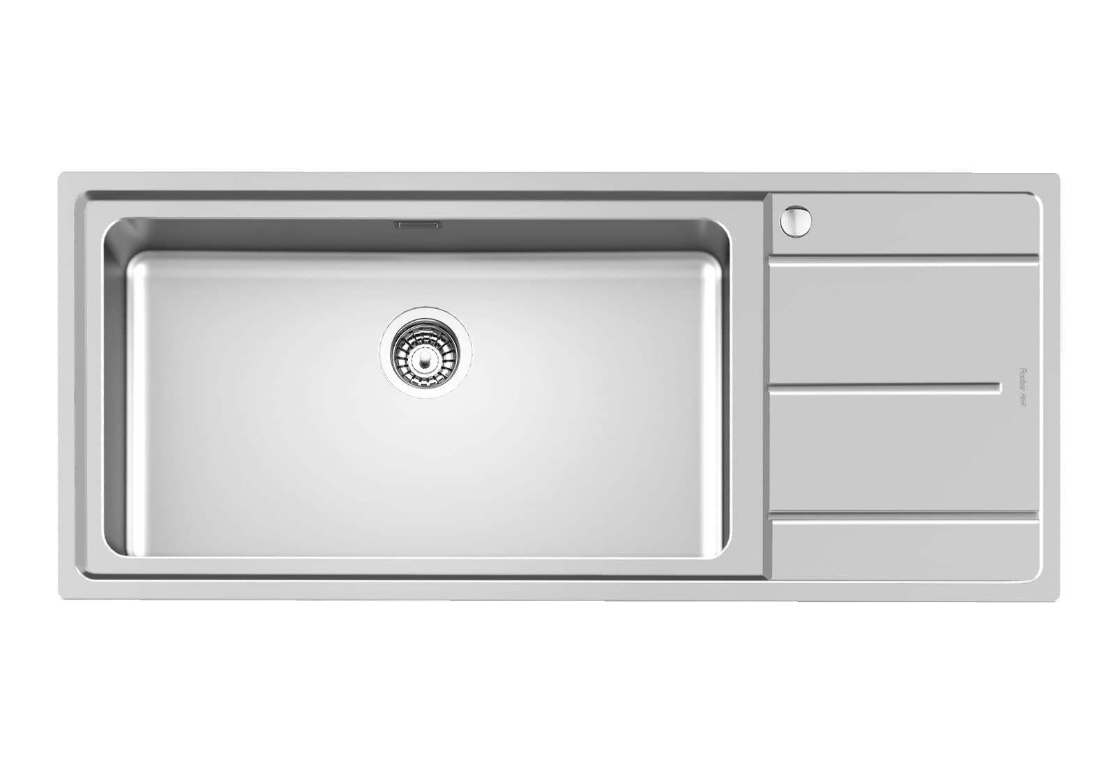 Lavello Cucina 1 Vasca + Gocciolatoio dx 1160x500 mm - 3216 052 Evo