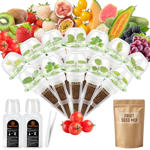 Mixrug Hydroponic Fruit Seed Pod Kit Compatible with...