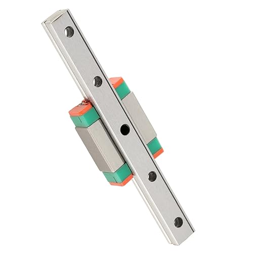 Miniatura 8 de Carril de movimiento lineal en miniatura LWL7B Guía deslizante de movimiento lineal de metal Dispositivos de guía de riel de deslizamiento de 0.276