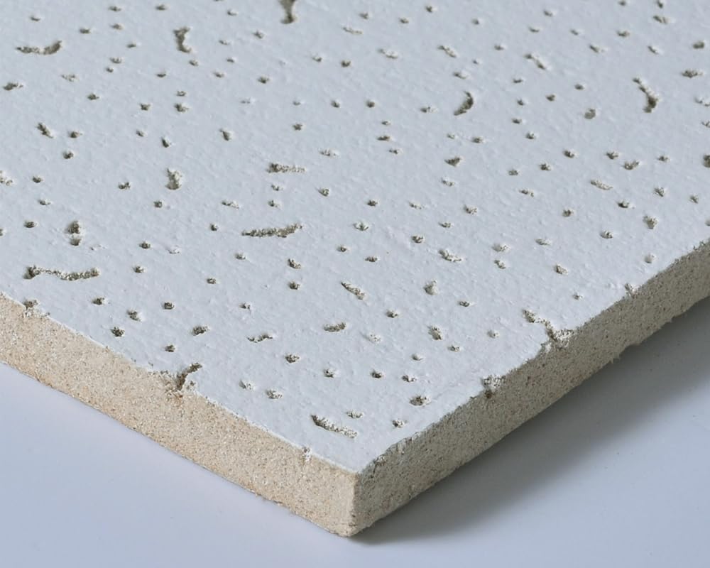 Akifix ITP ST13001.00 PANNELLO CONTROSOFFITTO FISSURED IN FIBRA MINERALE 600x600x13 CF 6.48 MQ Confezione da 18 pezzi LINEA STAR TONE