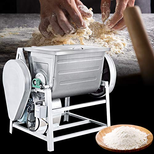 30QT Electric Dough Stand Mixer,1.5KW Heavy Duty Commercial Food Equipment Mix 110V 60HZ With Inverted Electrical Switch, Suitable For Home, Restaurant Places