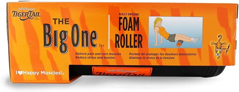 Tiger Tail Bundle: The Big One Foam Roller + Happy Muscles Book