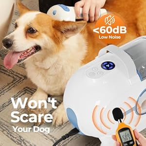   Dog-Grooming-Vacuum-for-Shedding-20L-Dog-Grooming-Kit-Pet-Cleaning-Tool-Kit-Dog-Hair-Remover-with-4-Powerful-Suction99-Pet-Hair-Low-Noise-Grooming-Clippers-Tools-for-Dogs-Cats