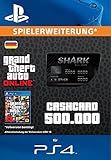 Grand Theft Auto Online - Cash Card 500,000 GTA-Dollar 'Bullenhai' für GTA V [PS4 Download Code - deutsches Konto]