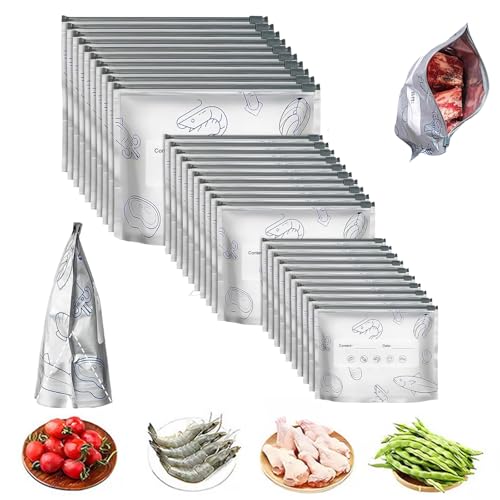 Reusable Aluminum Foil Sealable Storage Bags – Durable, Leakproof &