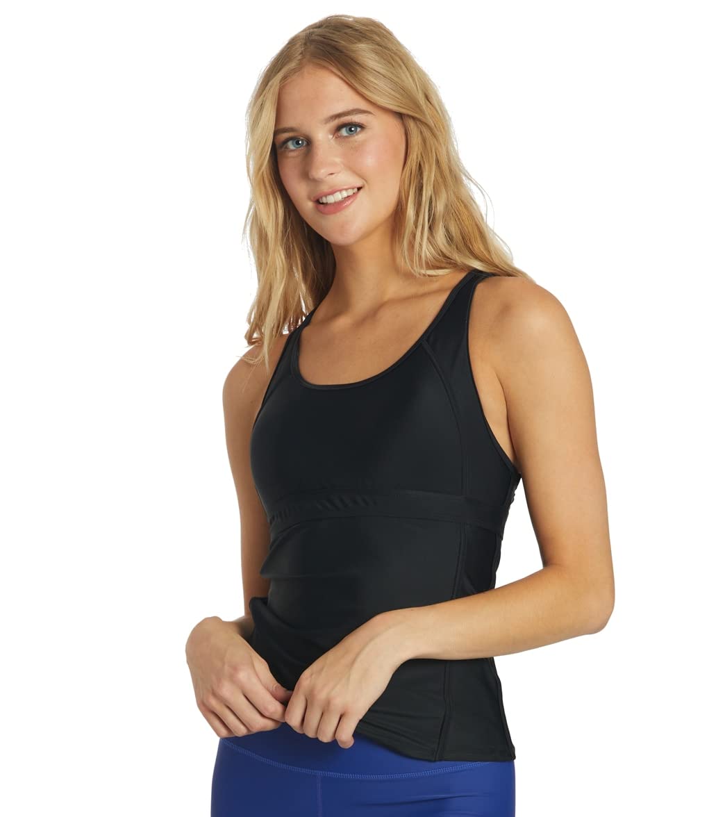 Sporti Women's Athletic Active Racerback Tankini Top, Tank Top Swimsuits
