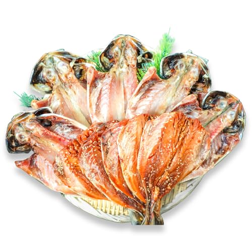 選べる内容量! 入久水産の「あじの干物とあじみりん干しが大きすぎちゃってごめんなさい 10枚」 ひもの 鯵 味醂 詰合せ セット 特大 御歳暮 御中元 伊豆 ギフト