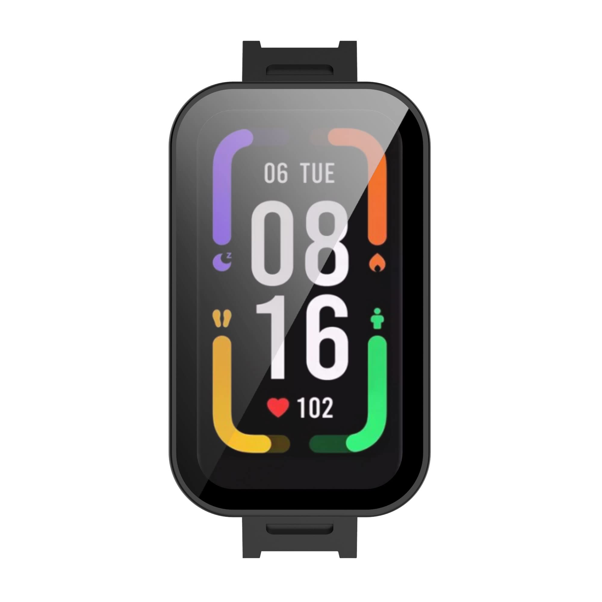 BoLuo Pellicola Custodia per Redmi Smart Band Pro con Pellicola