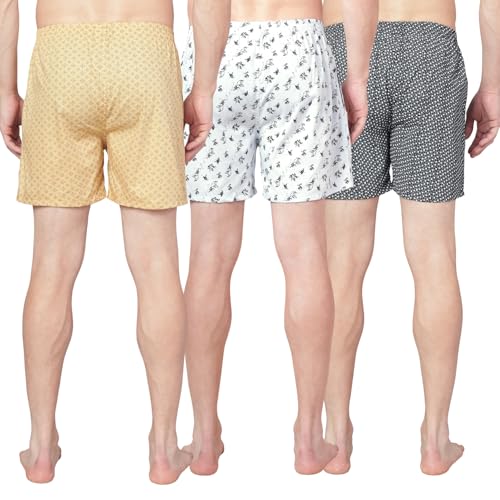 Image of Urban Scottish Ultra-Comfortable Men's Boxer Pants - 100% Cotton Material with A Stylish Print - Soft and Stretchy Elastic Waist Band - Dynamic Movement and Hardwearing Stitching - Breathable with A Gentle Snug Fit