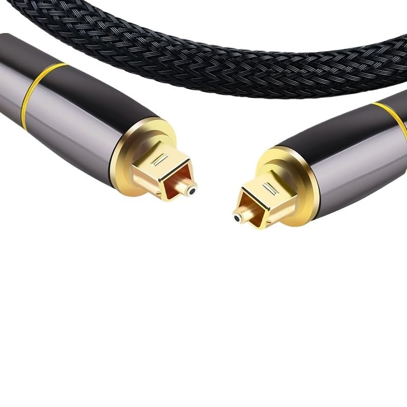 N67R-HIFI 5.1 Digital Fiber Optical Audio Cable 1M for TV Box P;S/4 Wire Soundbar Amplifier