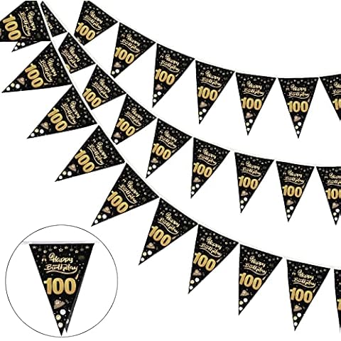 GoldRock Guirnalda Decorativa 80 Cumpleaños Cover