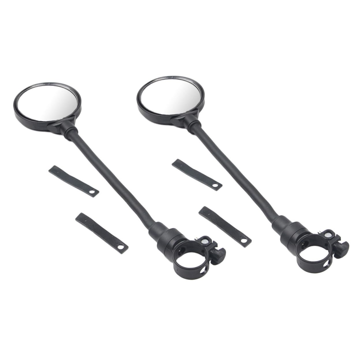 VICASKY 2 specchietti da bicicletta regolabili per manubrio, robusti specchietti retrovisori per mountain bike, bici da corsa, facile installazione per una visione chiara