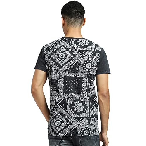 Image of JACK & JONES Men's Printed Slim Fit T-Shirt
