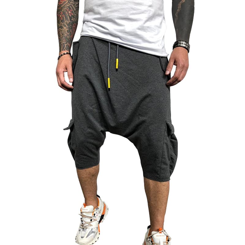 Short d'été pour homme Hip Pop anti-compression coupe ample
