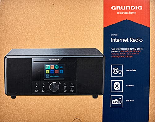 GRUNDIG GIR1070 DTR 7000 All-In-One internetradio, FM/RDS/DAB+/internetradio, Bluetooth, sluimerfunctie, dual alarm, 2,8… - Image 6