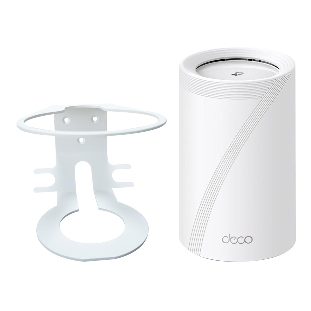 ALLICAVER [1 Pack Metal Wall Mount Bracket Compatible with Deco WiFi 7 – Fits BE63/ BE65/BE10000/BE11000 Mesh Wi-Fi 7 System – Space-Saving Holder for Whole Home Mesh System (1)-image-41