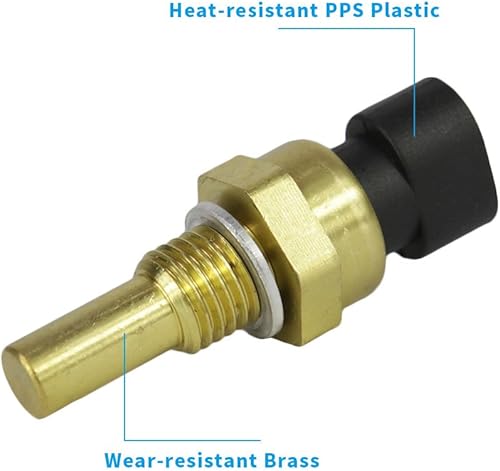 Miniatura 2 de 213-4333 12608814 12191170 15326388 Sensor de temperatura del refrigerante compatible con Chevy Cavalier Cobalt Equinox Express Silverado 1500 2500
