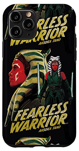 Coque iPhone 11 Pro Star Wars Ahsoka Tano Warrior édition premium rigide
