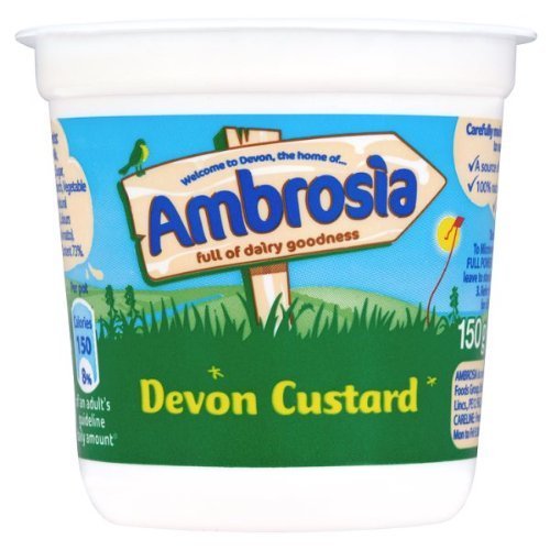 Ambrosia Devon Custard 12 x 150gm