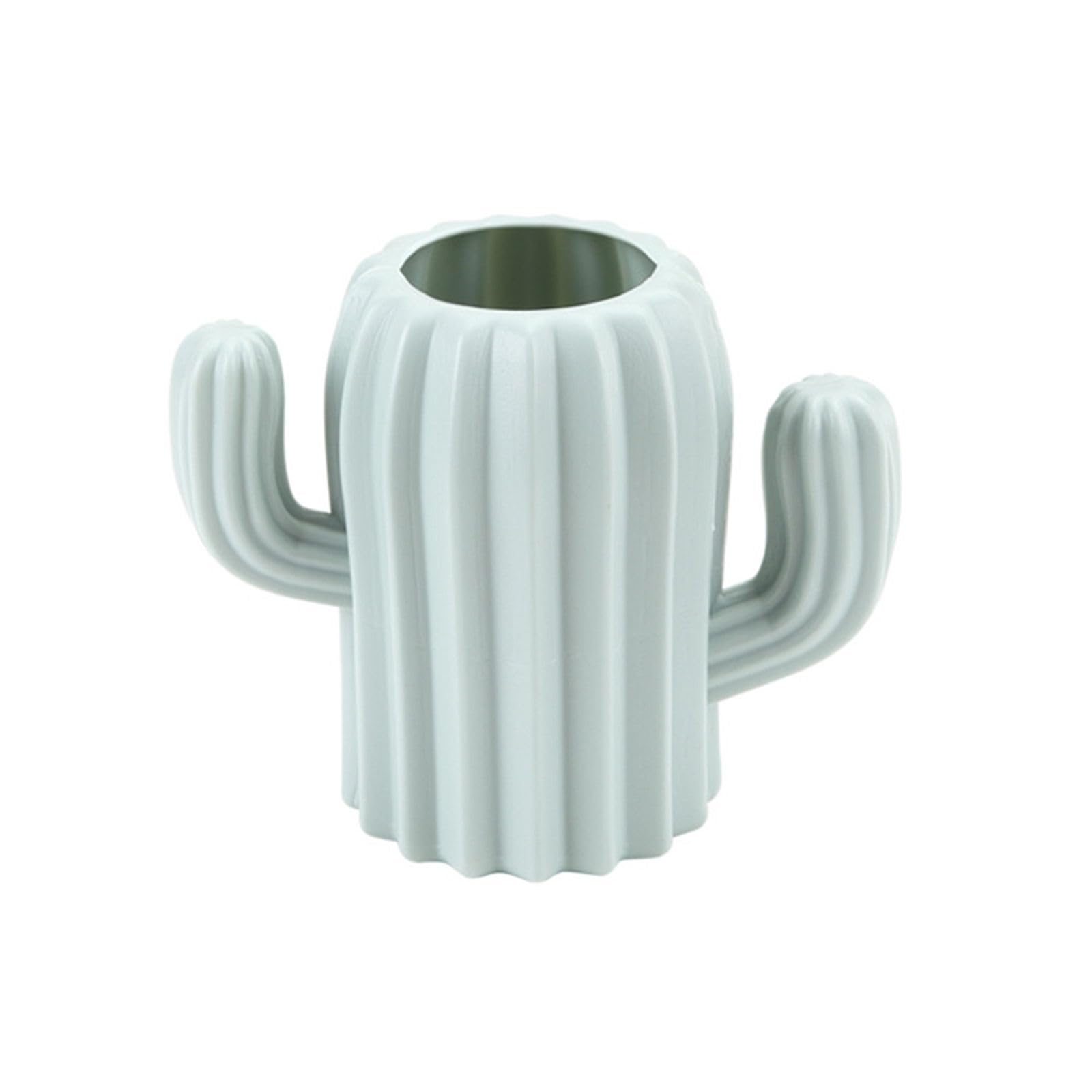 NLAIOUSL Cactus Desktop Organizer Pencil Pen Holder Container Brush Pot Stationery Holder Desk