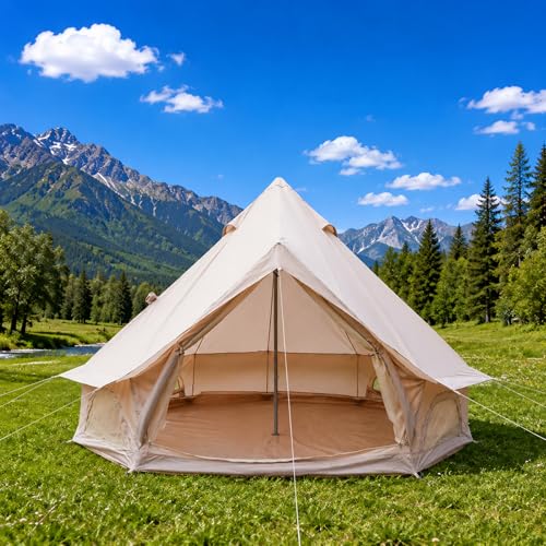 Carpa tipo campana para 4 personas 4 estaciones miniatura 1