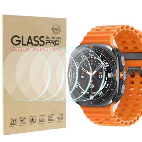 Protecteur d'écran Galaxy Watch Ultra 47 mm anti-buée, verre trempé hydrophobe