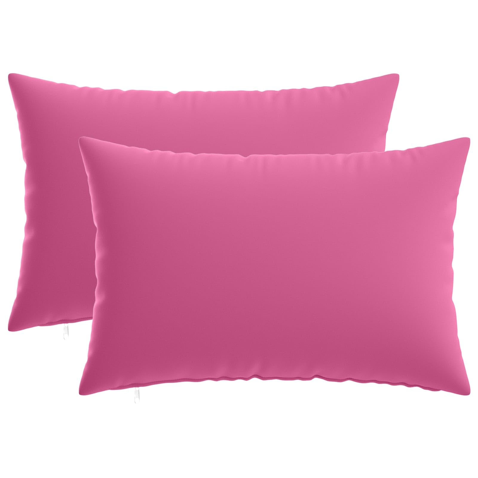 vidaXL Cushion Cover 2 pcs HEERLEN Pink 30 x 50 cm Polyester