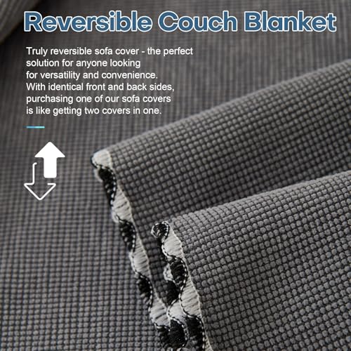 Couverture de canapé lavable en machine et résistante aux griffures de chat - 3