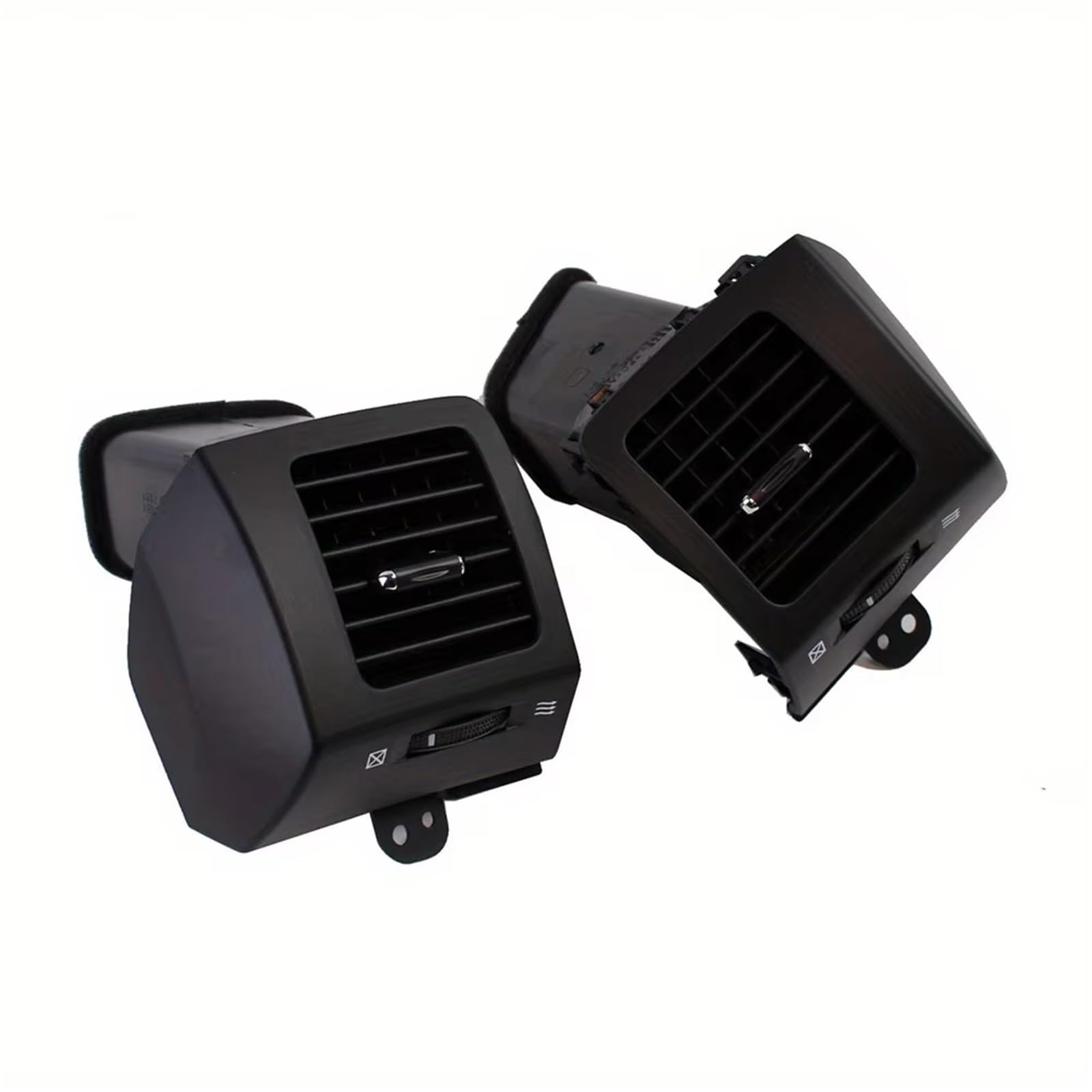 Yplvwsoyq Black Car Interior Mouldings Compatible With Toyota For Land For Cruiser For Prado Lc120 2003-2009 Car Dashboard Air Conditioning Vent Outlet Replace Inside Ac Vents